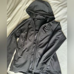 Lululemon Hooded Jacket - size 6 BLACK